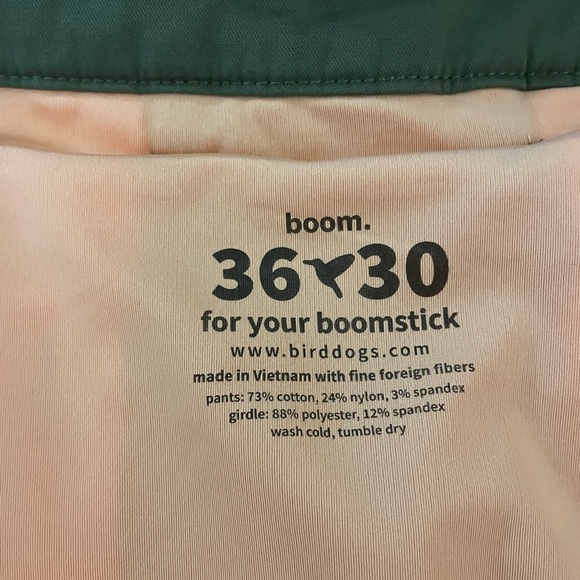 Alfred Hitchcock army green bird dog pants - Picture 5 of 5